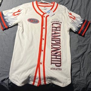 NIKE CHAMPIONSHIP BASEBALL JERSEY MEDIUM BRAND NEW
